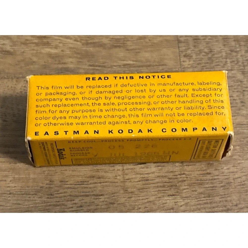 Kodak Ektachrome-X EX 620 Color Slide Film Sealed Expired 1965
